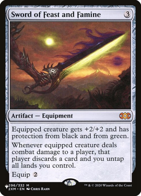 Sword of Feast and Famine (The List Reprint)