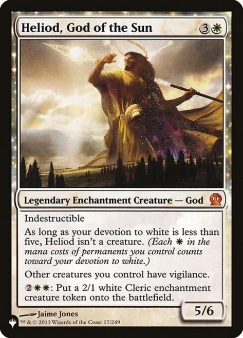Heliod, God of the Sun (The List Reprint)