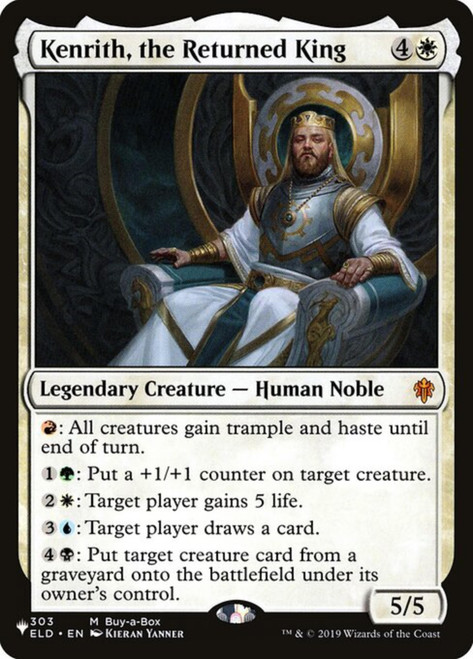 Kenrith, the Returned King (Buy-a-Box non-foil) (The List Reprint)