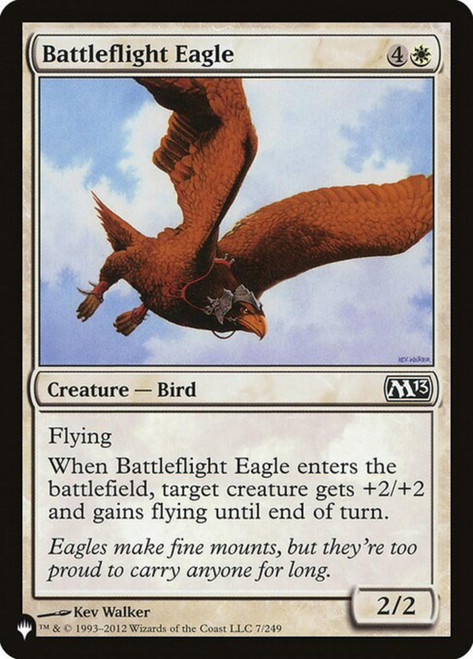 Battleflight Eagle (The List Reprint)