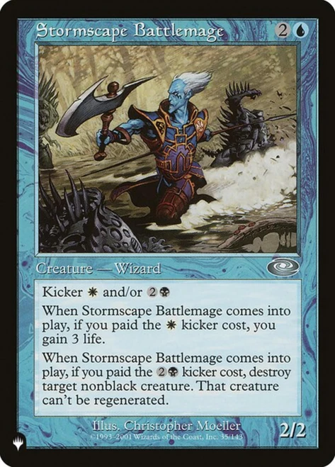Stormscape Battlemage (The List Reprint)
