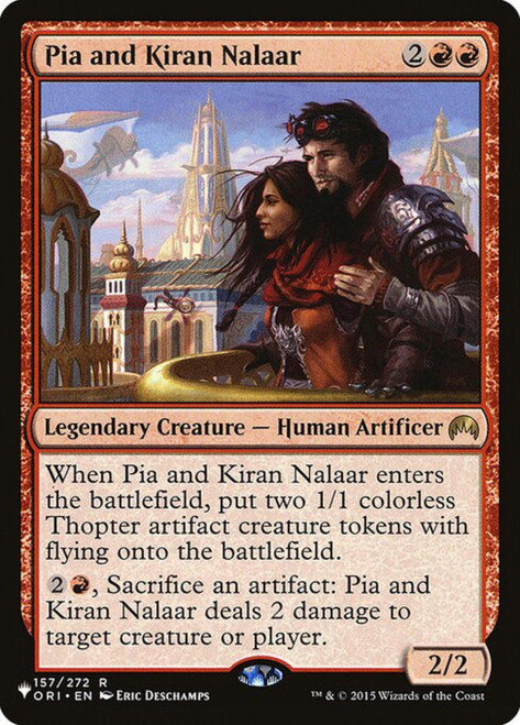 Pia and Kiran Nalaar (The List Reprint)