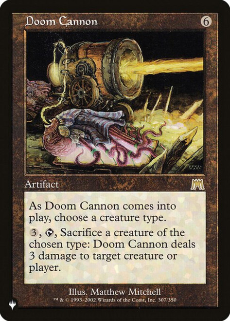 Doom Cannon (The List Reprint)