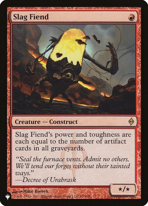 Slag Fiend (The List Reprint)