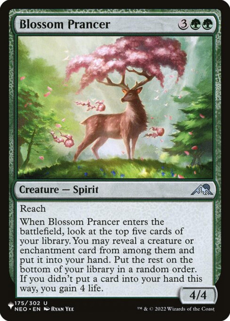 Blossom Prancer (The List Reprint)