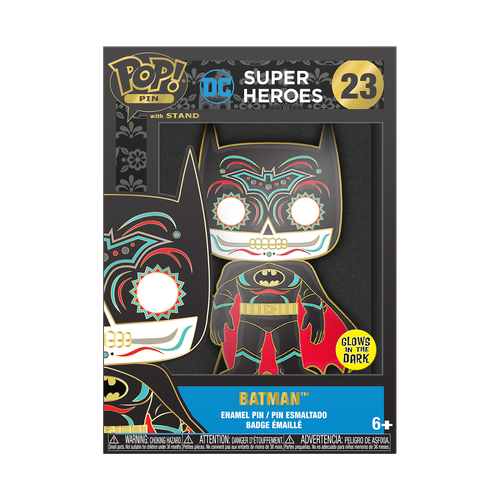 POP! Pin - DC Super Heroes #23 Batman Dia De Los DC