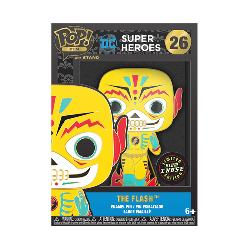 POP! Pin - DC Super Heroes #26 The Flash Dia De Los DC