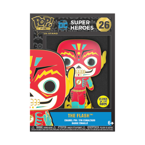 POP! Pin - DC Super Heroes #26 The Flash Dia De Los DC