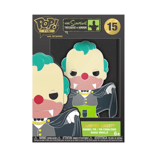 POP! Pin - The Simpsons: Treehouse of Horror #15 Vampire Krusty