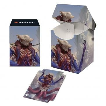 MTG Commander Masters 100+ Deck Box featuring Zhulodok, Void Gorger
