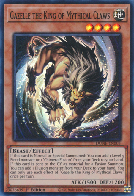 DUNE-EN003 Gazelle the King of Mythical Claws