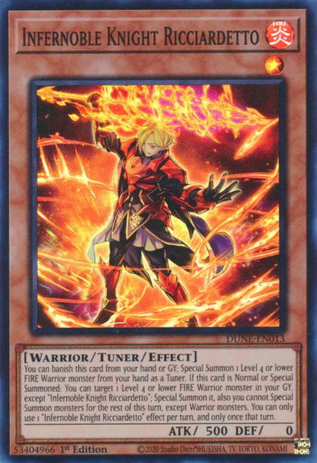 DUNE-EN013 Infernoble Knight Ricciardetto