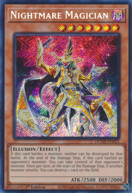 DUNE-EN025 Nightmare Magician (Secret Rare)