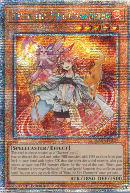 DUNE-EN026 Hiita the Fire Channeler (Quarter Century Secret Rare)