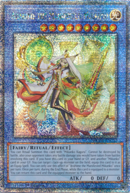 DUNE-EN032 Arahime the Manifested Mikanko (Quarter Century Secret Rare)
