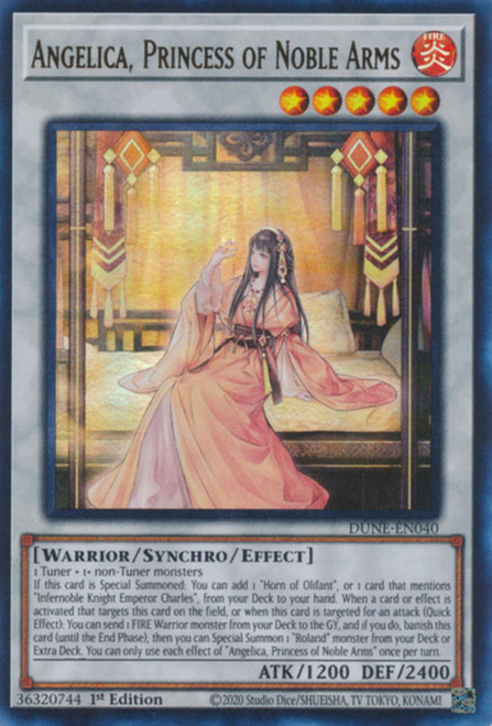 DUNE-EN040 Angelica, Princess of Noble Arms (Ultra Rare)
