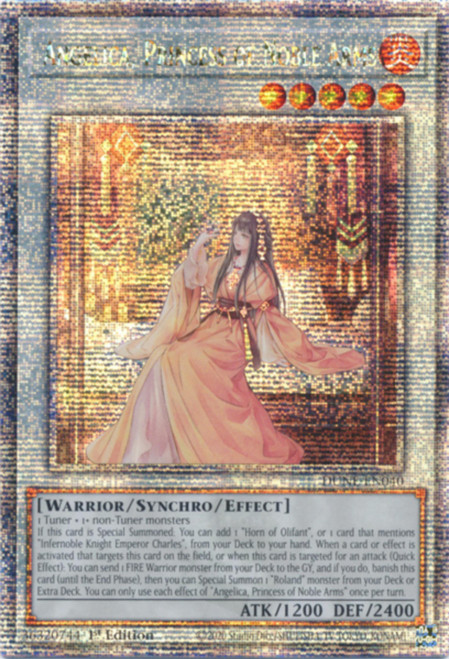 DUNE-EN040 Angelica, Princess of Noble Arms (Quarter Century Secret Rare)