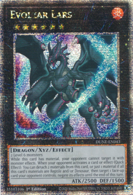 DUNE-EN043 Evolzar Lars (Quarter Century Secret Rare)
