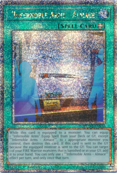DUNE-EN056 Infernoble Arms - Almace (Quarter Century Secret Rare)