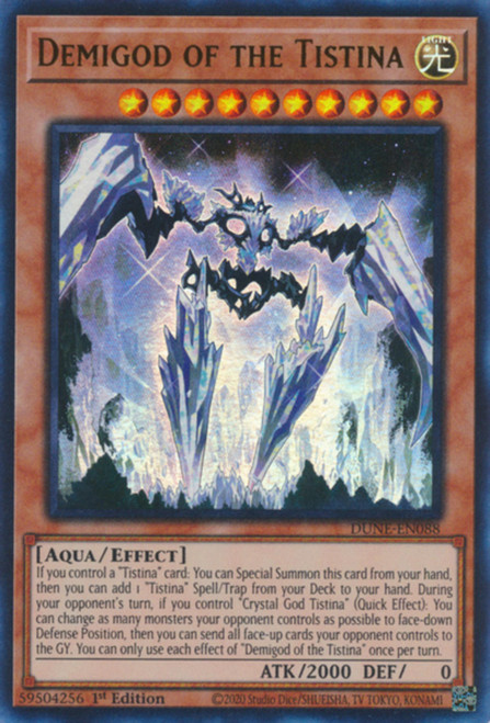 DUNE-EN088 Demigod of the Tistina (Ultra Rare)