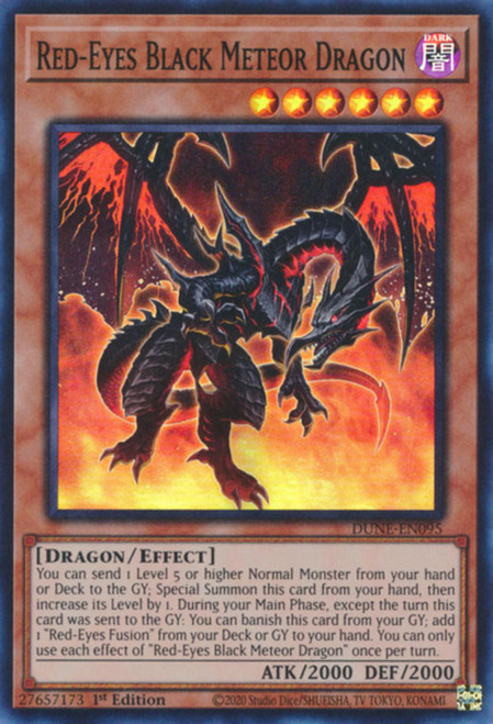 DUNE-EN095 Red-Eyes Black Meteor Dragon