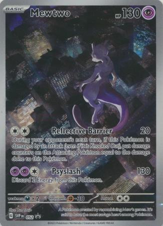 Scarlet & Violet Promo SVP052 Mewtwo (Full Art)