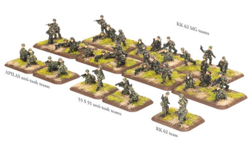 World War III: Team Yankee - JÃ¤Ã¤kÃ¤ri Platoon (x40 Figures)