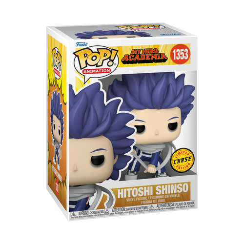 POP! Animation - My Hero Academia #1353 Hitoshi Shinso (Unmasked) [CHASE]