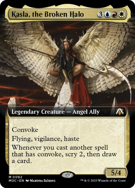 Kasla, the Broken Halo (Extended Art) | March of the Machine Commander