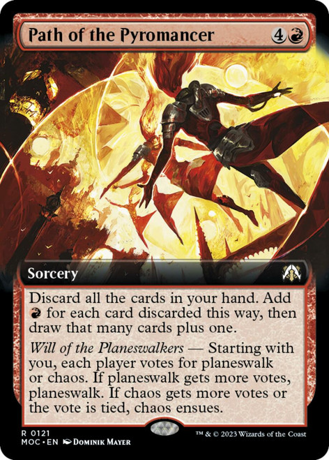 Path of the Pyromancer (Extended Art) | March of the Machine Commander