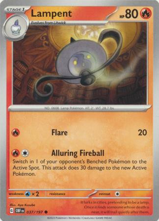 SV Obsidian Flames 037/197 Lampent