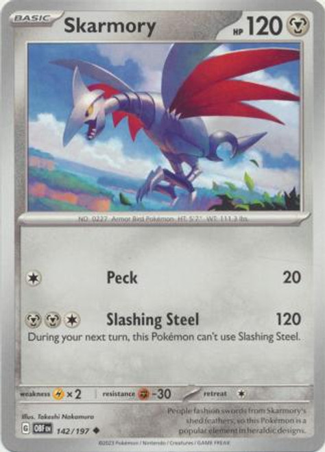 SV Obsidian Flames 142/197 Skarmory