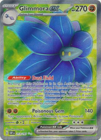SV Obsidian Flames 213/197 Glimmora ex (Full Art)