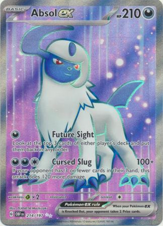 SV Obsidian Flames 214/197 Absol ex (Full Art)