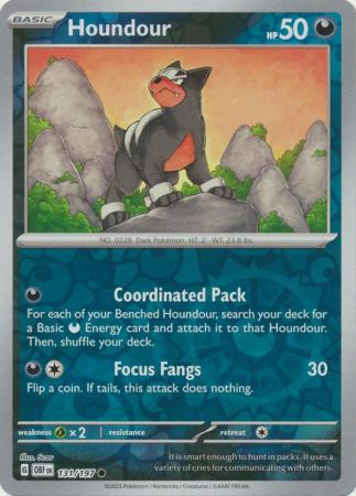 SV Obsidian Flames 131/197 Houndour (Reverse Holo)