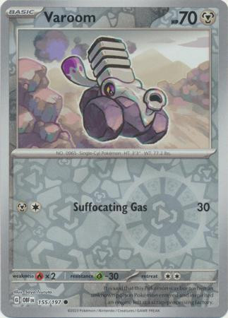 SV Obsidian Flames 155/197 Varoom (Reverse Holo)
