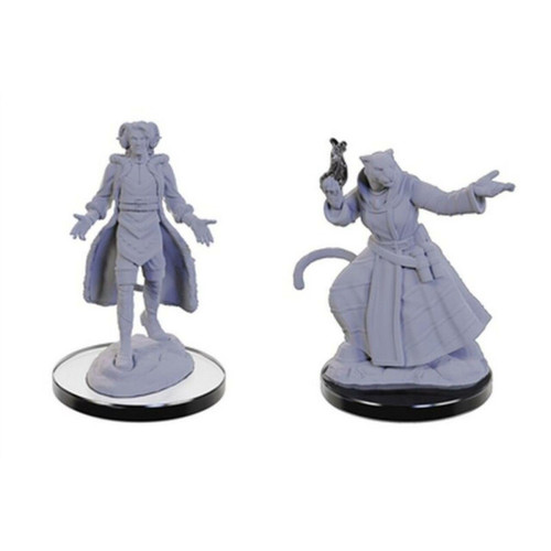 Critical Role Unpainted Miniatures: Lucien Tavelle & Cree Deeproots (Wave 5)