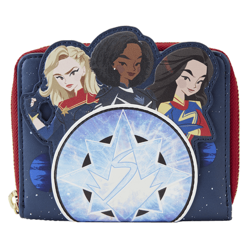 Marvel: The Marvels Group Zip Around Wallet