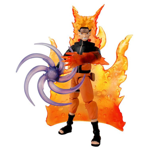 Anime Heroes Beyond: Naruto Shippuden - Naruto Uzumaki Tailed Beast Cloak Action Figure