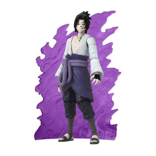 Anime Heroes Beyond: Naruto Shippuden - Sasuke Uchiha Curse Mark Transformation Action Figure