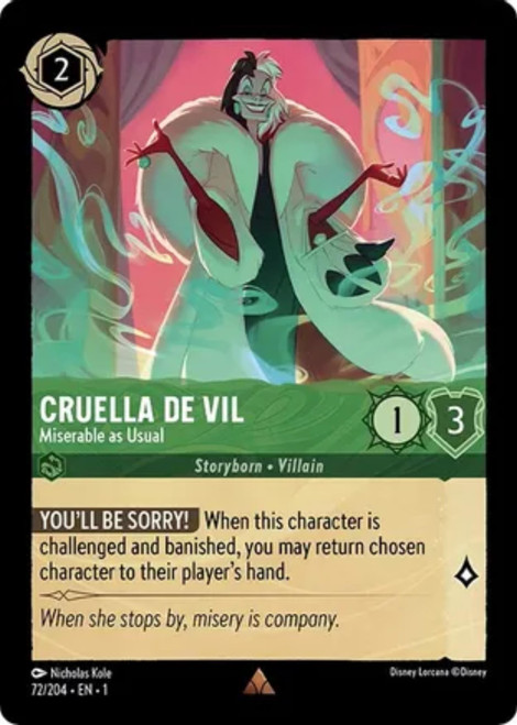 Cruella De Vil - Miserable as Usual