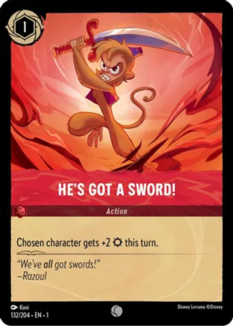 He's Got a Sword