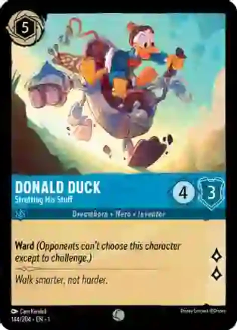 Donald Duck - Strutting His Stuff