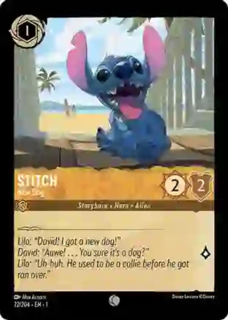 Stitch - New Dog (foil)