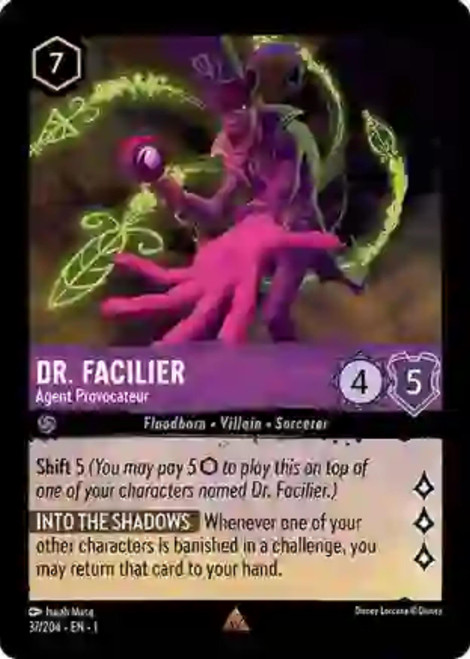 Dr. Facilier - Agent Provocateur (foil)