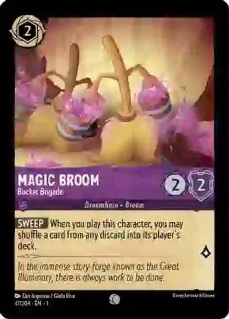 Magic Broom - Bucket Brigade (foil)