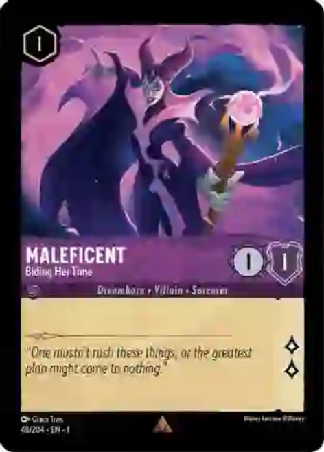 Maleficent - Biding Her Time (foil)
