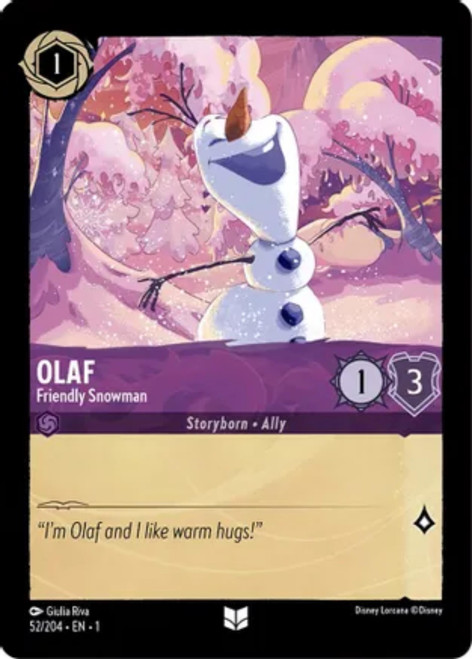 Olaf - Friendly Snowman (foil)
