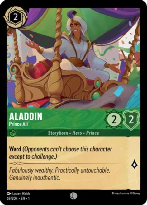 Aladdin - Prince Ali (foil)