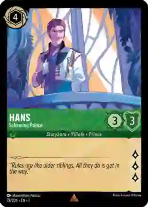 Hans - Scheming Prince (foil)